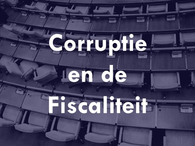 Corruptie en de Fiscaliteit