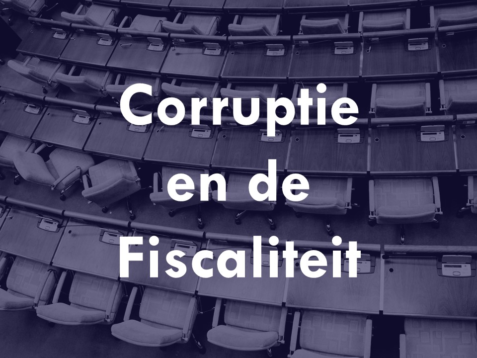 Corruptie en de Fiscaliteit