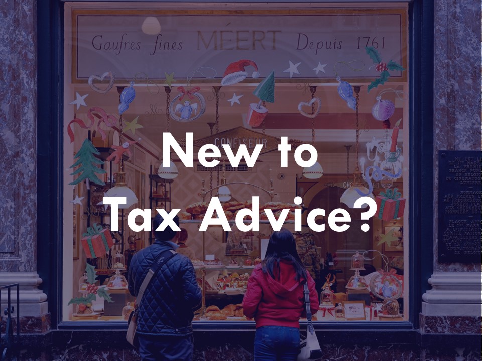 New to Tax Advice?
